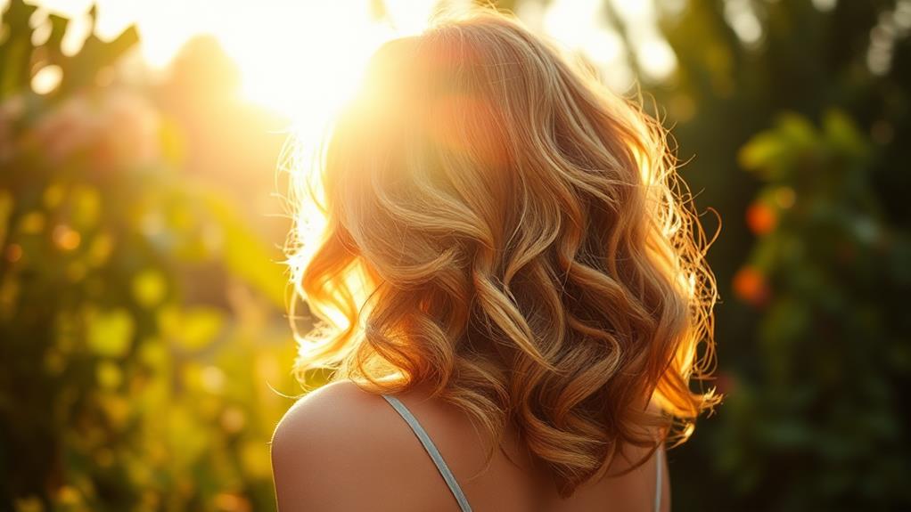 curly shag haircut style