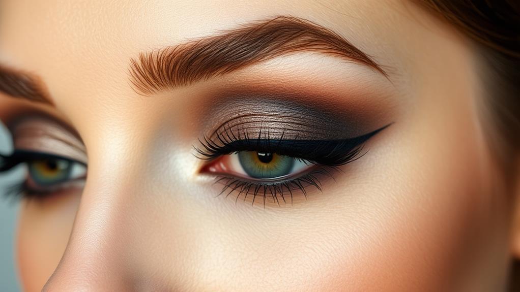 elegant smoky eye makeup