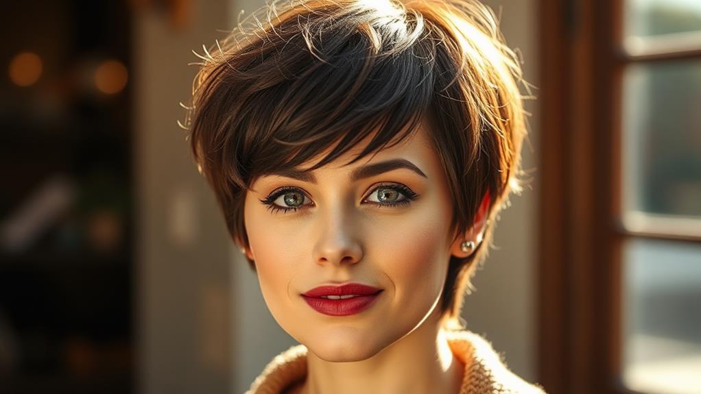 heart shaped face pixie cuts