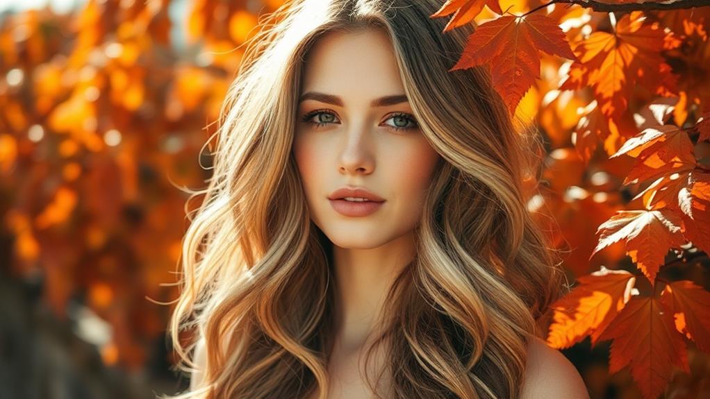 stunning light brown hair