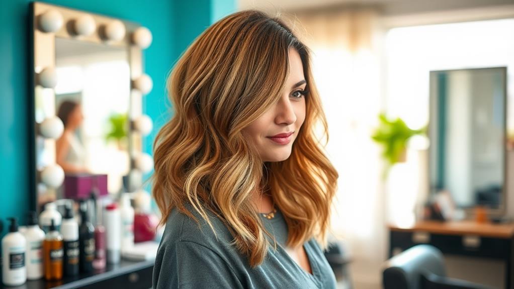 stylish textured lob hairstyles